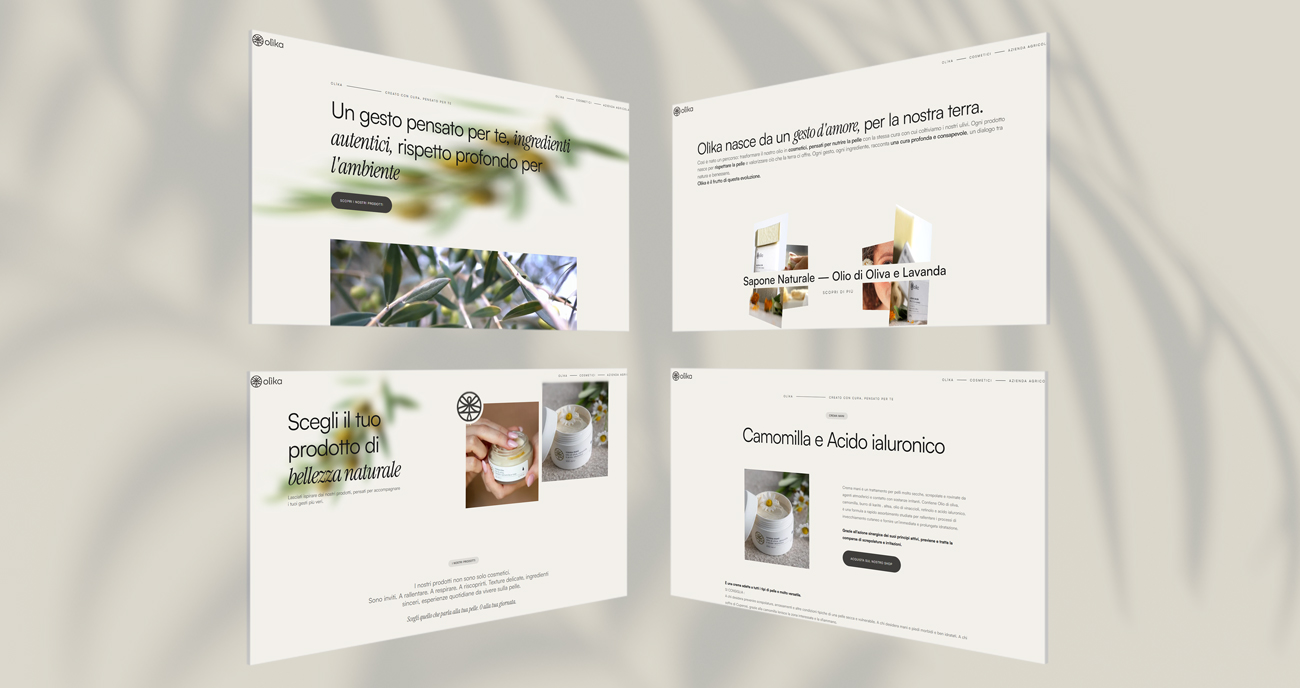 Sito web per Olìka