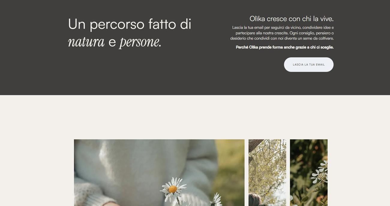 Sito web per Olìka