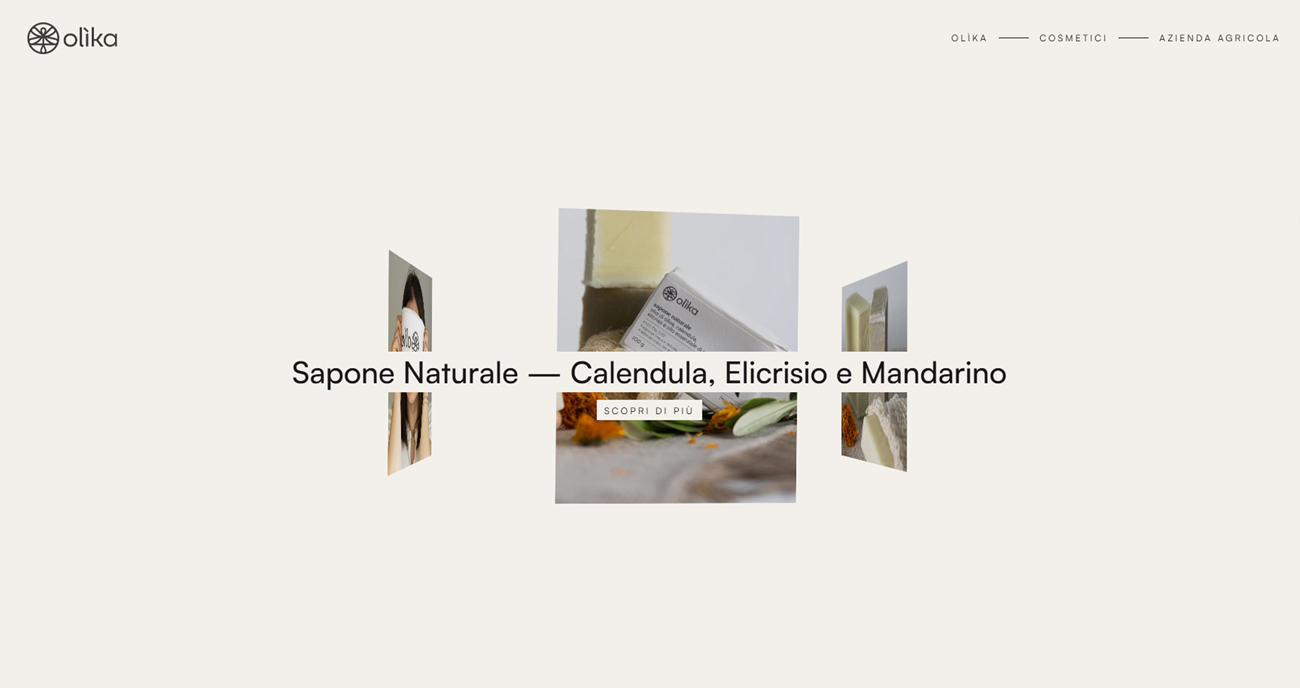 Sito web per Olìka