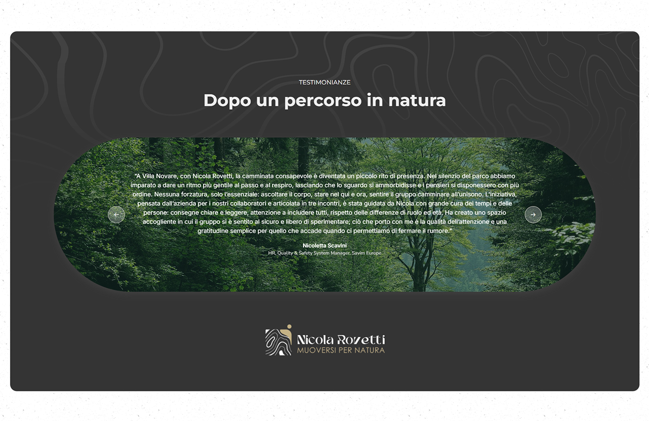 Sito web Nicola Rovetti